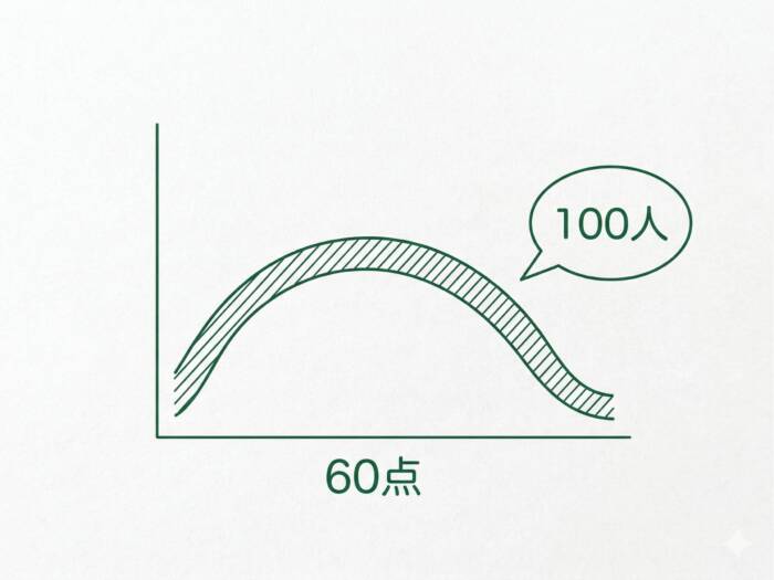 愛知県公立高校入試の倍率が上がってもボーダーラインは上がらない1