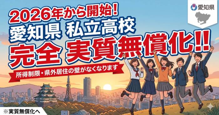 私立高校補助金で実質無償化
